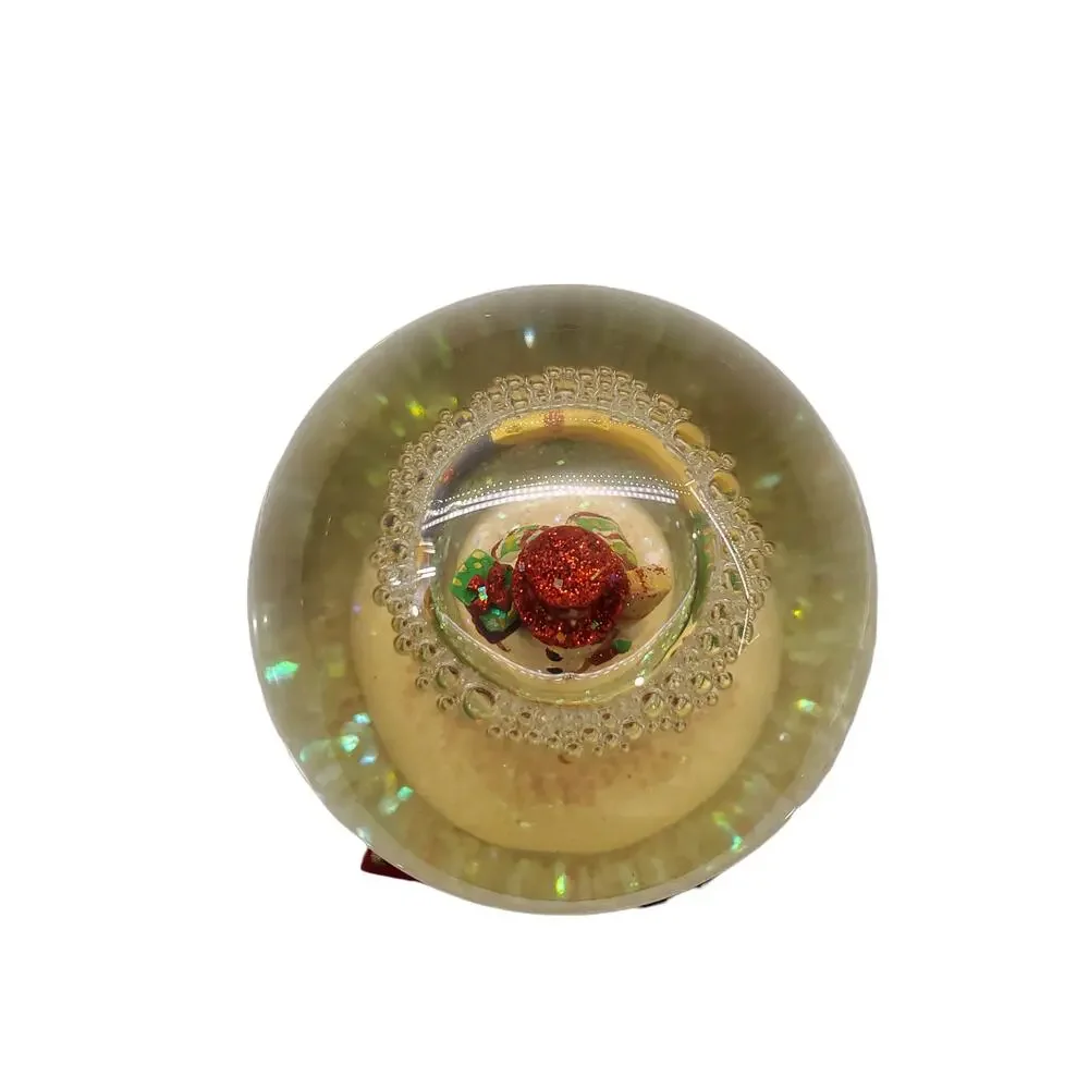 Christopher Radko Musical Snow Globe Snowman Vintage Christopher Radko Christmas